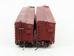LOT of 2 N Scale Atlas CN&L Columbia Newbery & Laurens 40' Woodside Boxcars