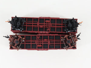 LOT of 2 N Scale Atlas CN&L Columbia Newbery & Laurens 40' Woodside Boxcars