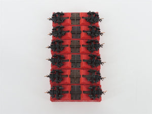 LOT of 6 N Scale Micro-Trains MTL CB&Q Burlington Route 2-Bay Open Hoppers