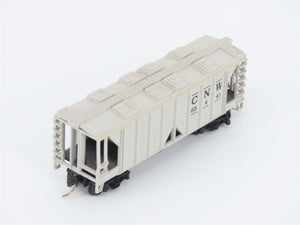 LOT of 3 N Scale Atlas & Arnold Rapido CNW/RI Railroad 2-Bay Covered Hoppers