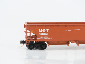 LOT of 3 N Scale Atlas M-K-T The Katy 2-Bay Open Hoppers
