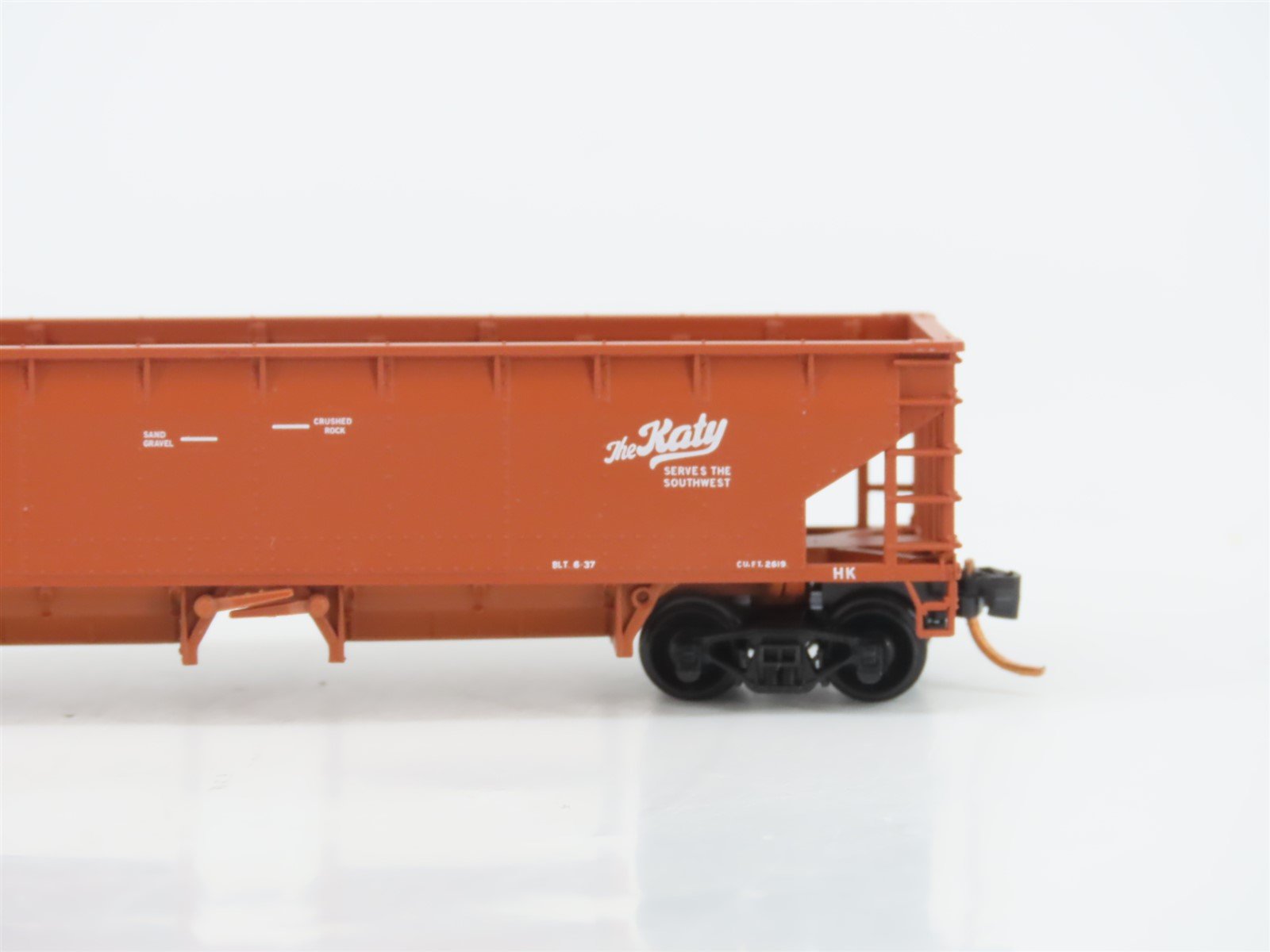 LOT of 3 N Scale Atlas M-K-T The Katy 2-Bay Open Hoppers