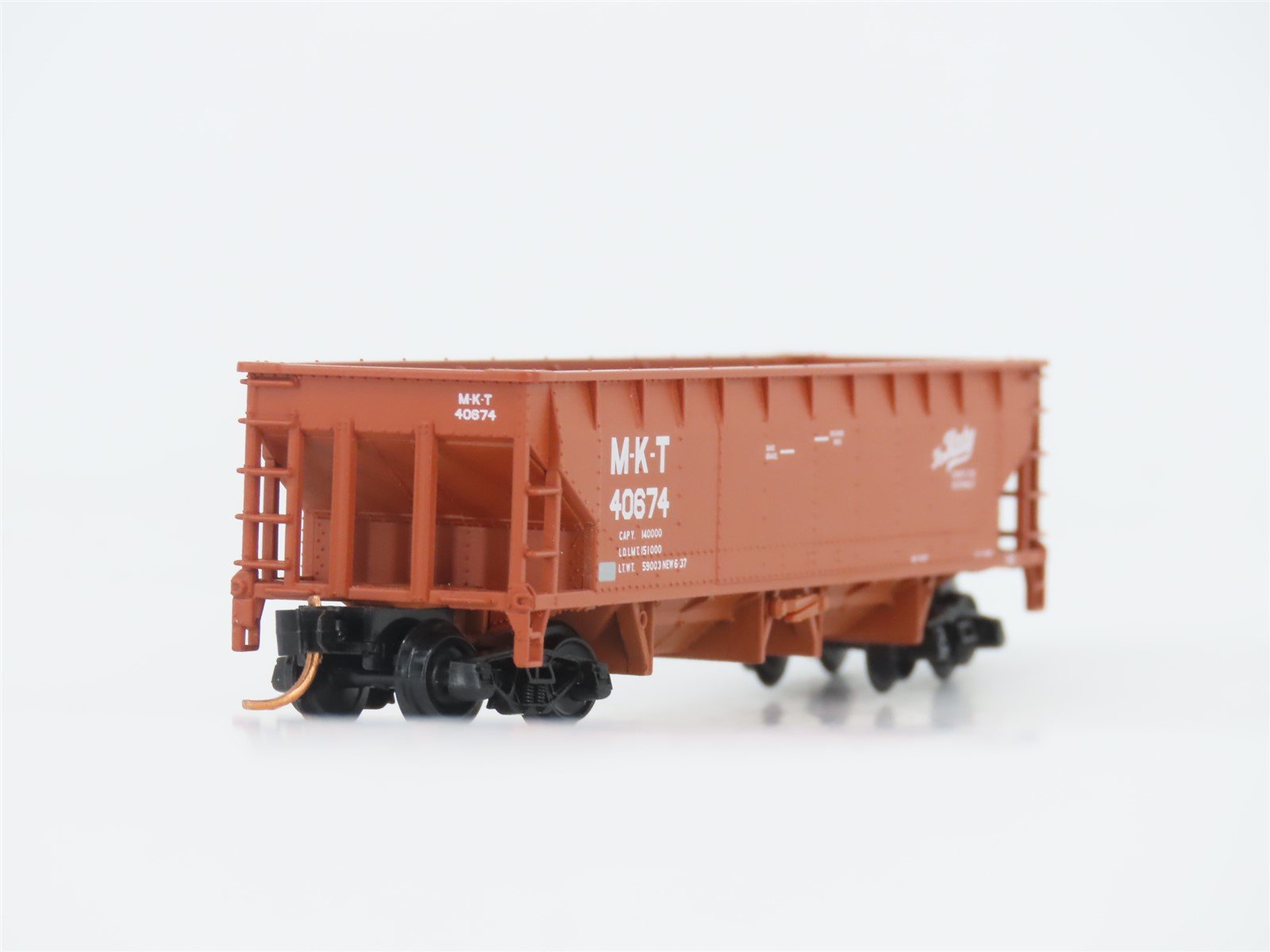LOT of 3 N Scale Atlas M-K-T The Katy 2-Bay Open Hoppers