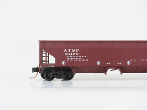 LOT of 3 N Scale Atlas CMSTP&P/RI/ATSF Open 2-Bay Hoppers