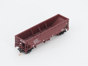LOT of 3 N Scale Atlas CMSTP&P/RI/ATSF Open 2-Bay Hoppers