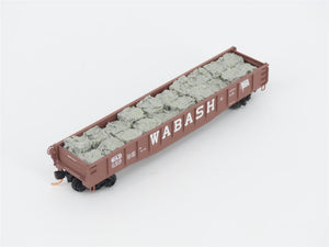 LOT of 3 N Scale Micro-Trains MTL CNW/WAB/SL-SF Open Gondolas