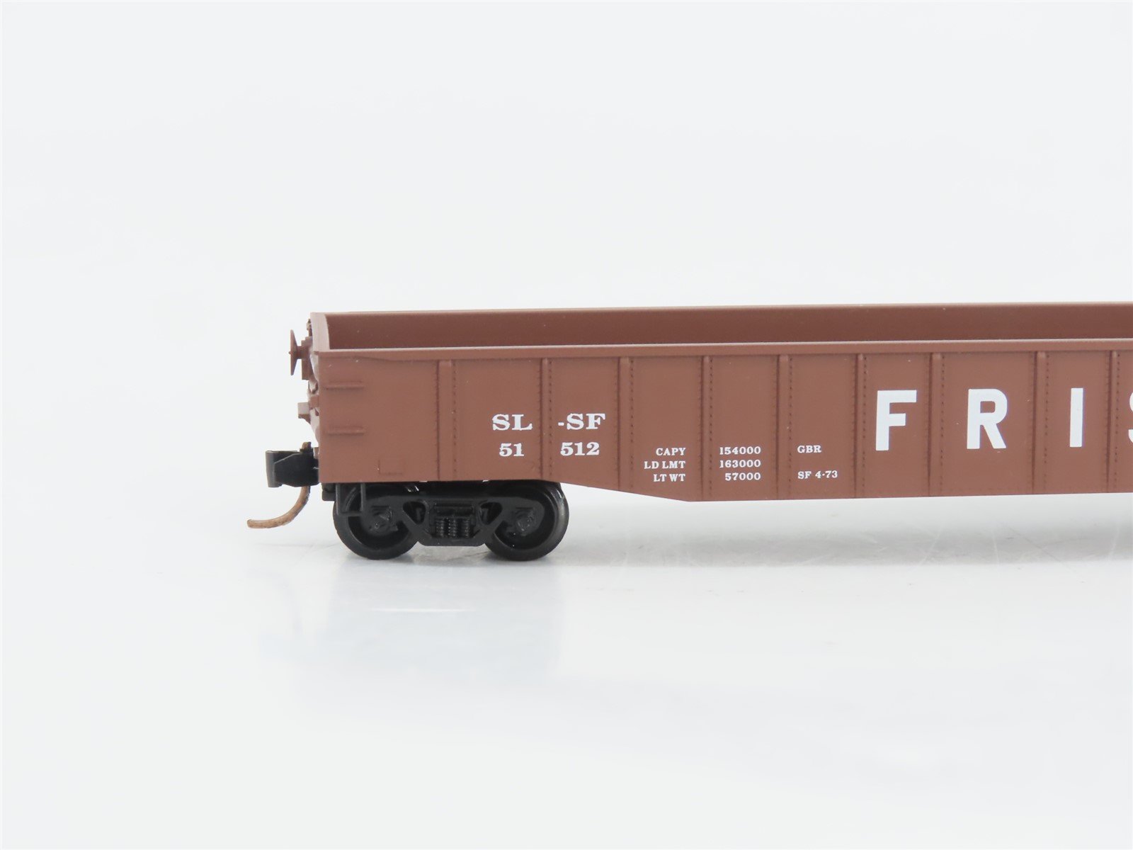 LOT of 3 N Scale Micro-Trains MTL CNW/WAB/SL-SF Open Gondolas