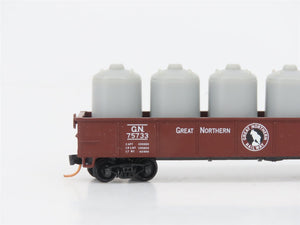 LOT of 3 N Scale Atlas MP/GN/SL-SF Open Gondolas w/ Loads