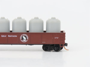 LOT of 3 N Scale Atlas MP/GN/SL-SF Open Gondolas w/ Loads