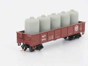 LOT of 3 N Scale Atlas MP/GN/SL-SF Open Gondolas w/ Loads