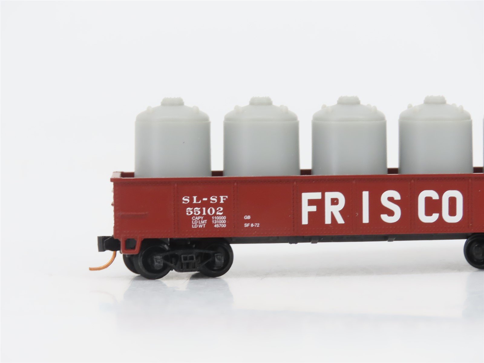 LOT of 3 N Scale Atlas MP/GN/SL-SF Open Gondolas w/ Loads