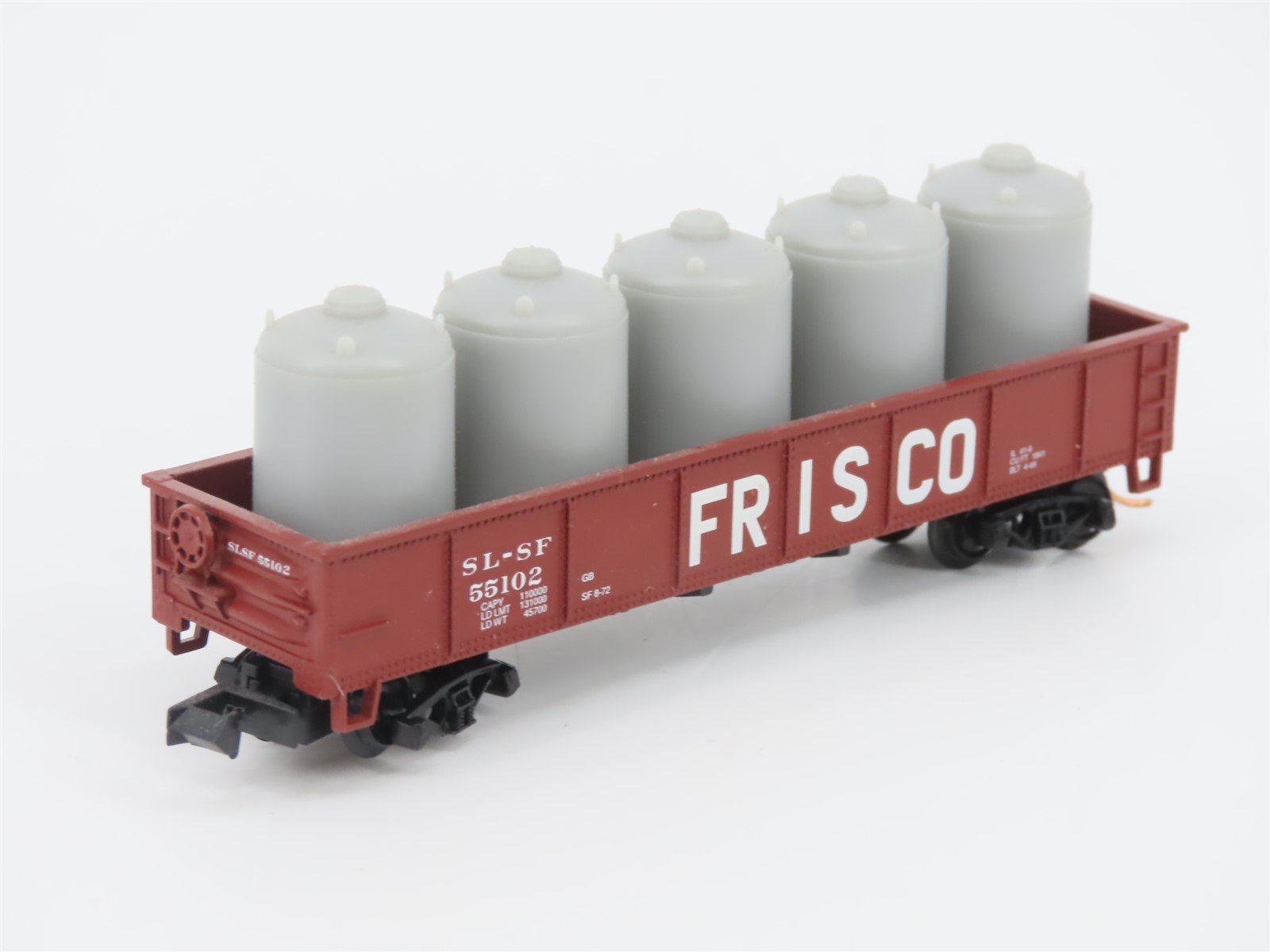 LOT of 3 N Scale Atlas MP/GN/SL-SF Open Gondolas w/ Loads