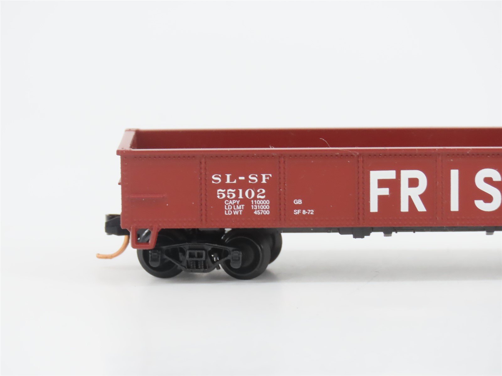 LOT of 3 N Scale Atlas SL-SF/T&P/MILW Open Gondolas