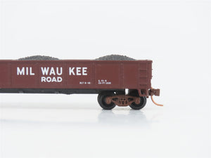 LOT of 3 N Scale Atlas SL-SF/T&P/MILW Open Gondolas