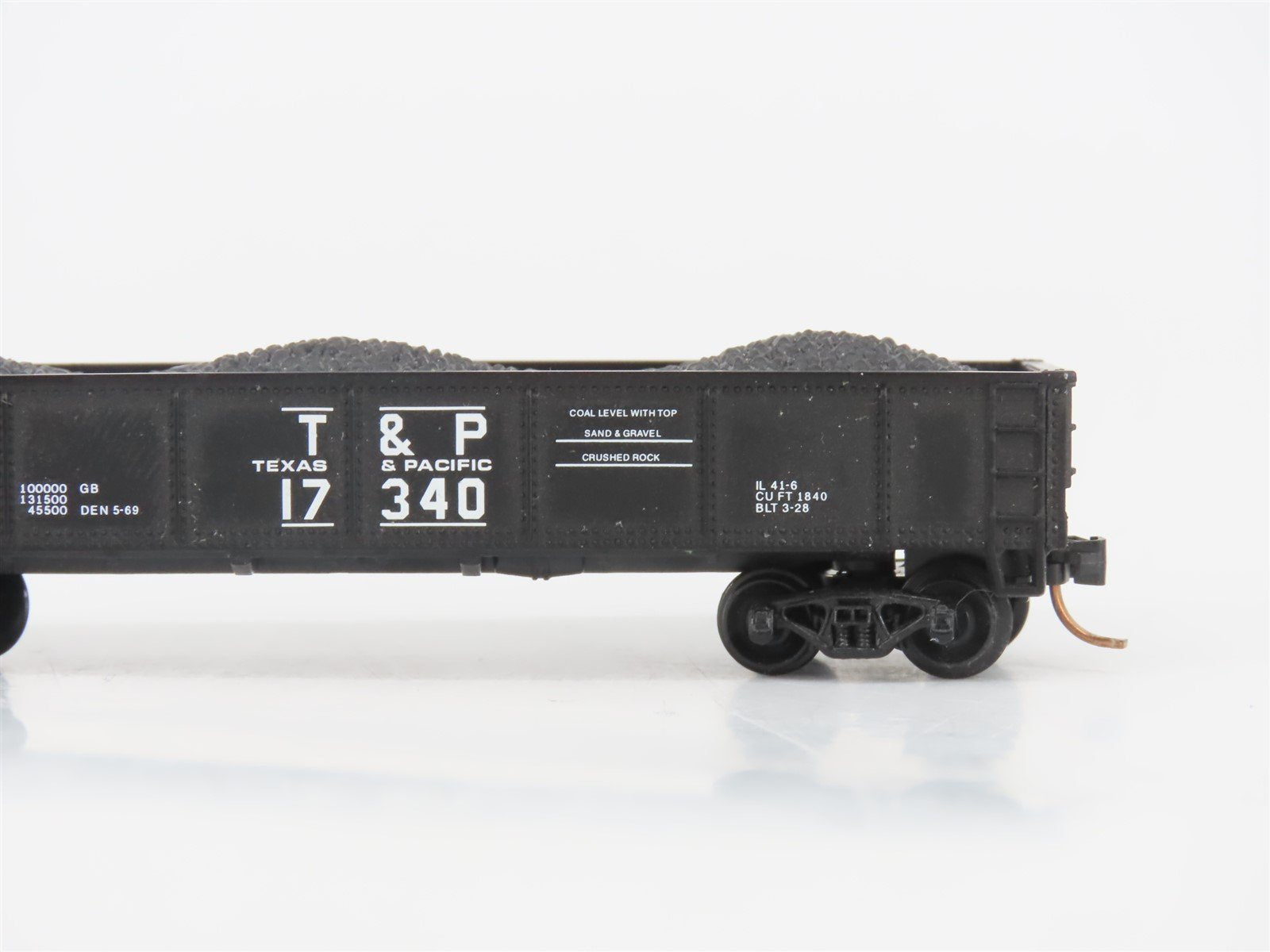 LOT of 3 N Scale Atlas SL-SF/T&P/MILW Open Gondolas