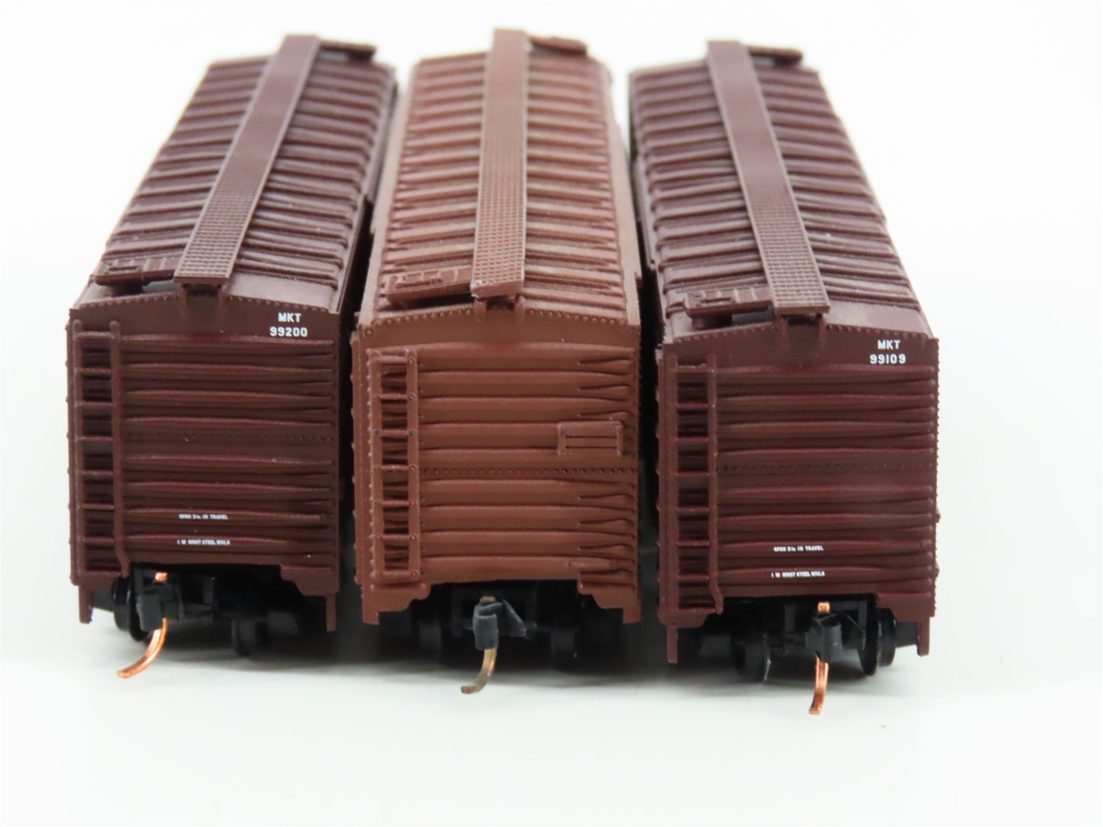 LOT of 3 N Scale Atlas M-K-T The Katy / KCS Southern Belle Box Cars