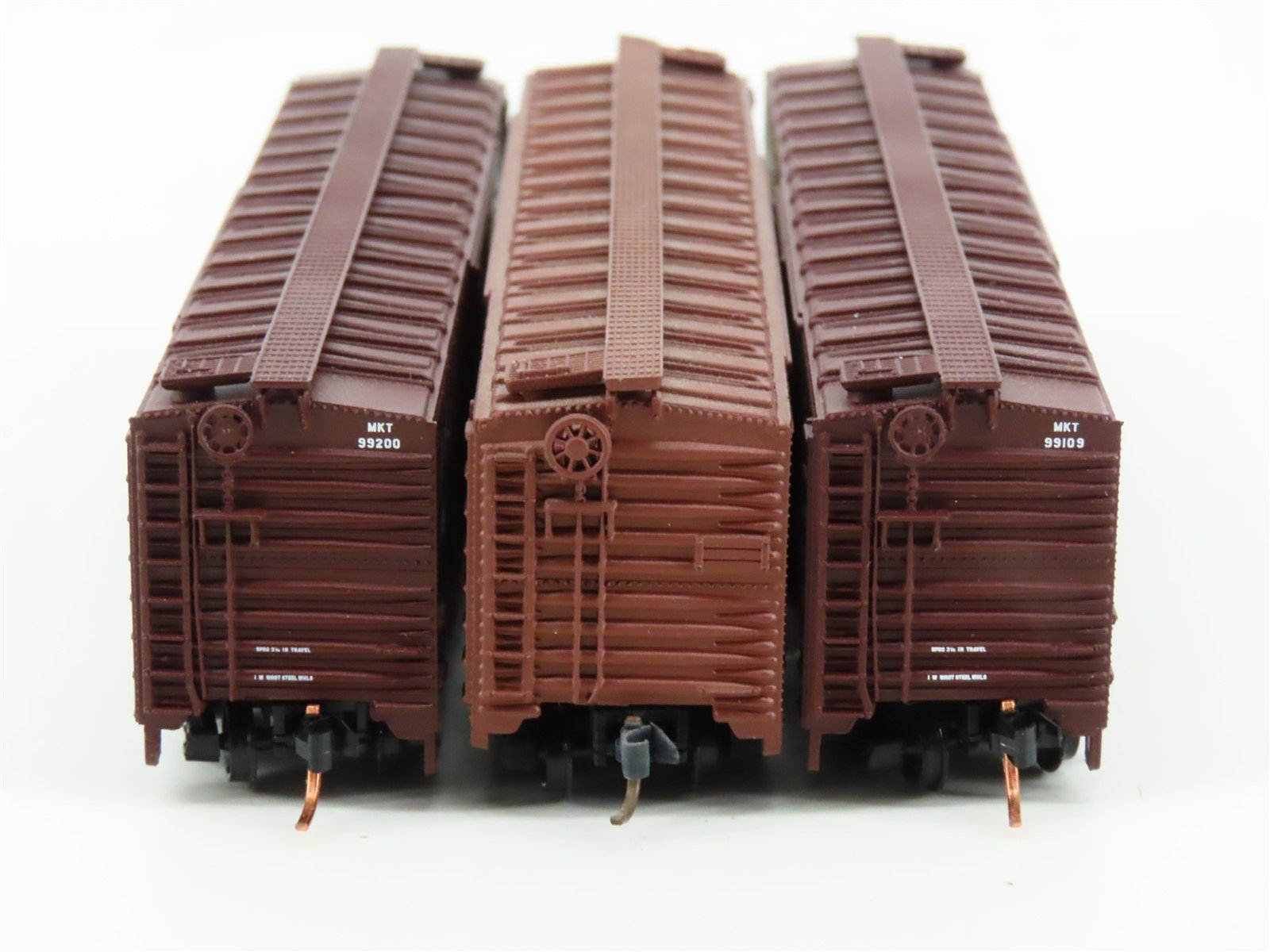 LOT of 3 N Scale Atlas M-K-T The Katy / KCS Southern Belle Box Cars