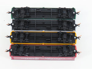 LOT of 4 N Scale Roundhouse WFEX/CMWX/CV/GPEX Reefers