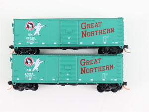LOT of 2 N Scale Atlas GN Great Northern 