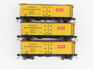 LOT of 3 N Scale ARLX Armour Refrigerator Line Reefers #11936, #11867, & #11939