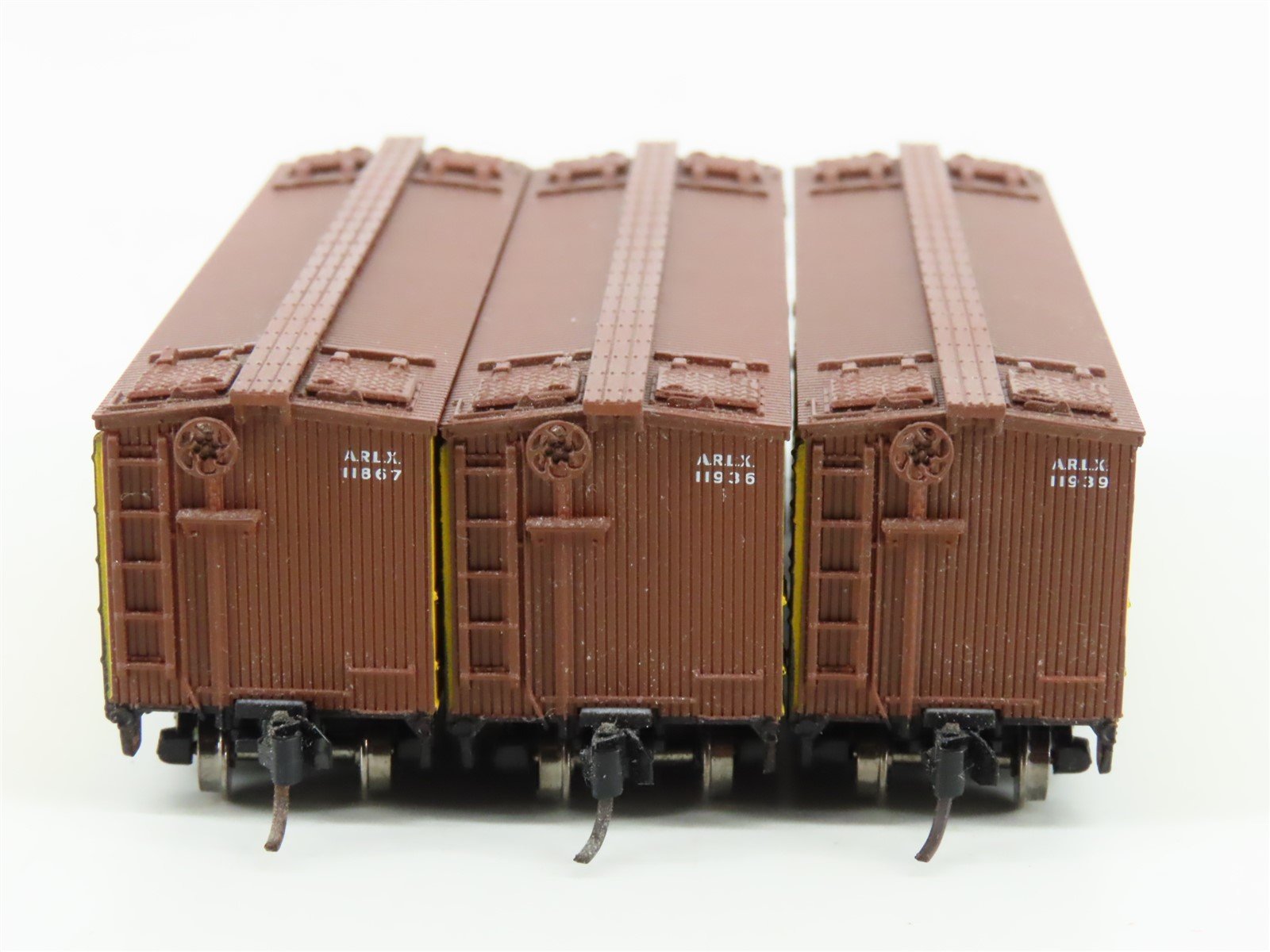 LOT of 3 N Scale ARLX Armour Refrigerator Line Reefers #11936, #11867, & #11939