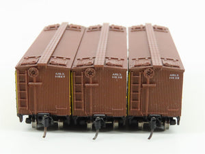 LOT of 3 N Scale ARLX Armour Refrigerator Line Reefers #11936, #11867, & #11939