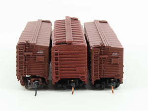 LOT of 3 N Scale Atlas NYC New York Central System Single Door Box Cars