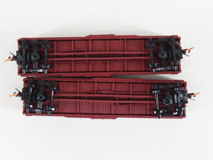 LOT of 2 N Scale Atlas WAB Wabash Railroad Single Door Box Car