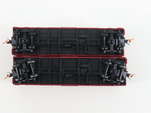 LOT of 2 N Scale Deluxe Innovations WAB Wabash Railroad Single Door Box Cars