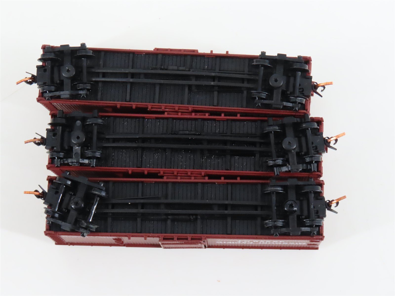 LOT of 3 N Scale Atlas MP Missouri Pacific Railroad Single Door Box Cars
