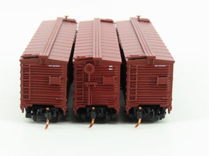 LOT of 3 N Scale Atlas MP Missouri Pacific Railroad Single Door Box Cars