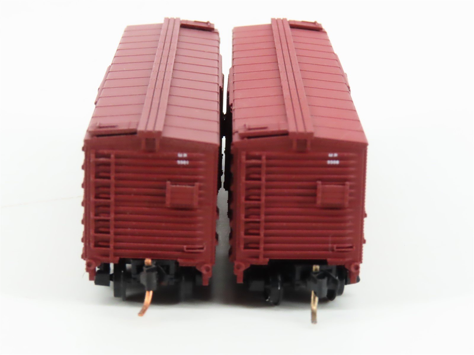 LOT of 2 N Scale Atlas STLB&M MP Missouri Pacific Eagles Single Door Box Cars