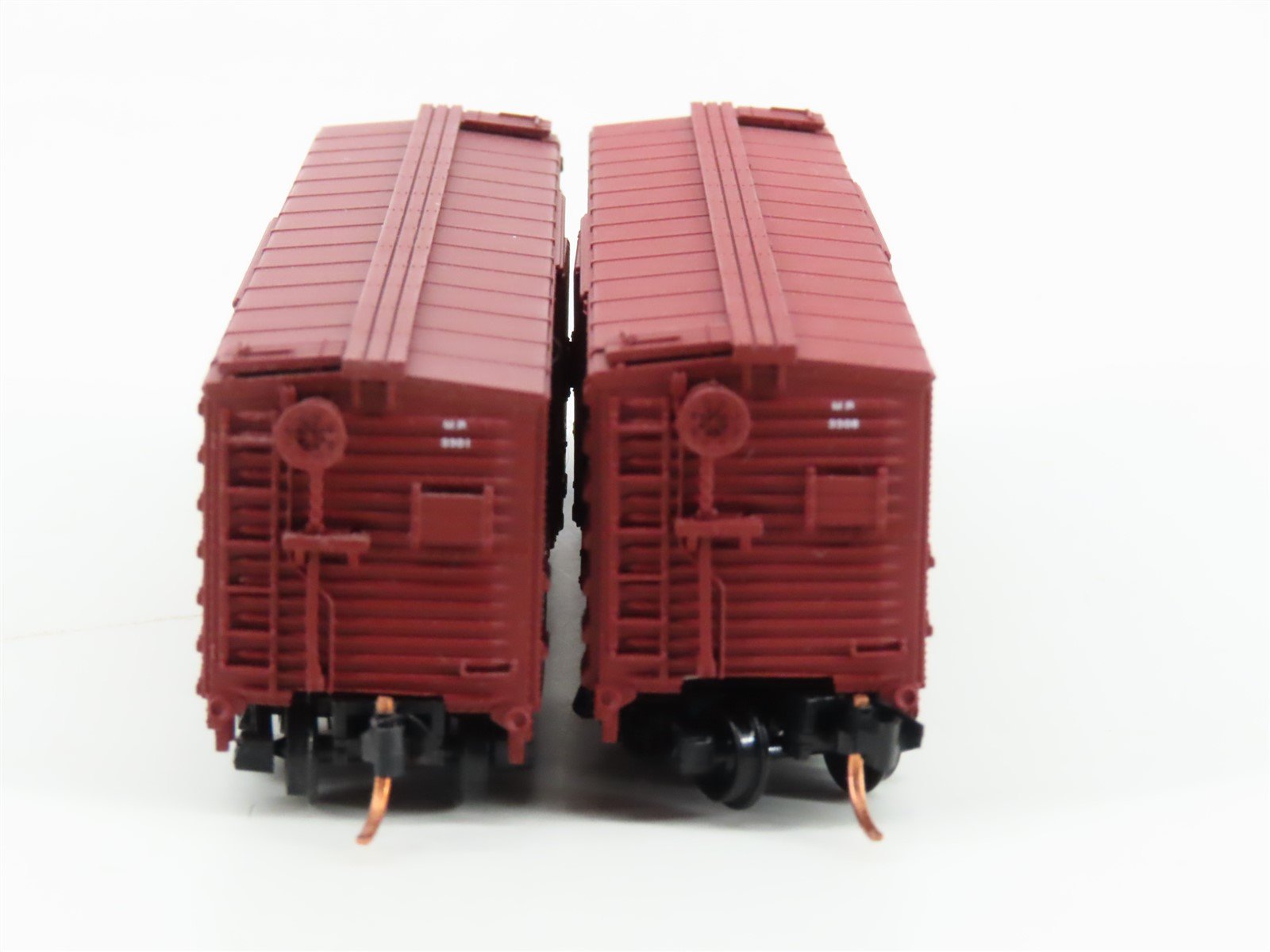 LOT of 2 N Scale Atlas STLB&M MP Missouri Pacific Eagles Single Door Box Cars