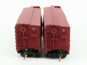 LOT of 2 N Scale Atlas STLB&M MP Missouri Pacific Eagles Single Door Box Cars