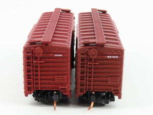 LOT of 2 N Scale Atlas MP Missouri Pacific Lines Eagles Single Door Box Cars