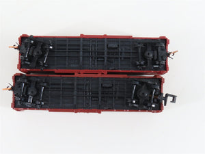 LOT of 2 N Scale Atlas MP Missouri Pacific Lines Eagles Single Door Box Cars