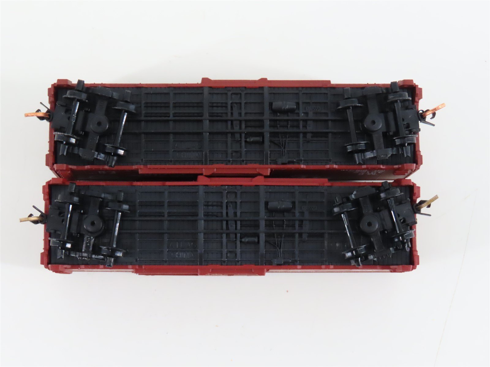 LOT of 2 N Scale Atlas MP Missouri Pacific Lines Eagles Single Door Box Cars