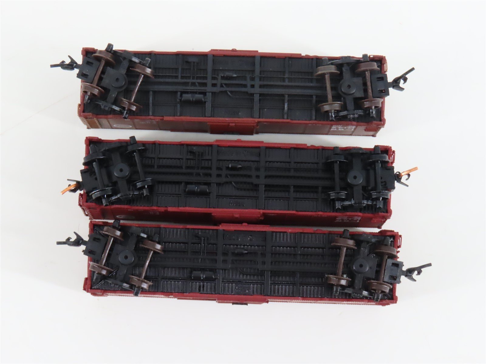 LOT of 3 N Scale Atlas I-GN MP Missouri Pacific Lines Single Door Box Cars