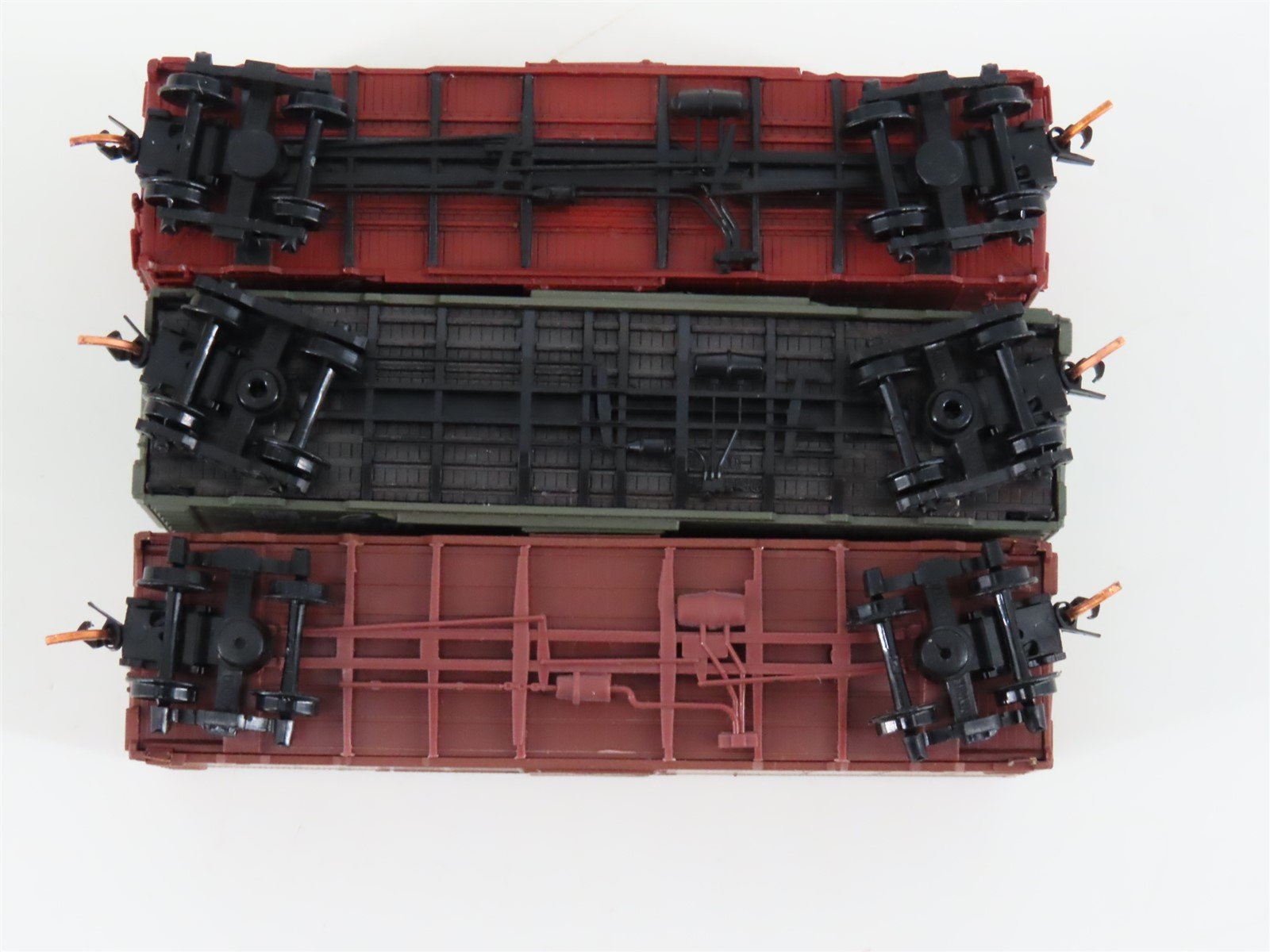 LOT of 3 N Micro-Trains MTL, BLW, & Deluxe Innovations CB&Q Burlington Box Cars