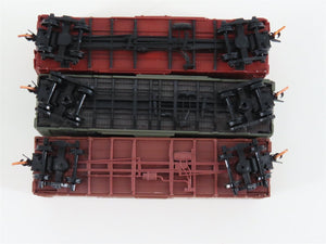 LOT of 3 N Micro-Trains MTL, BLW, & Deluxe Innovations CB&Q Burlington Box Cars