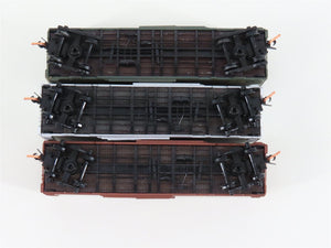 LOT of 3 N Scale Micro-Trains MTL RI Rock Island Route of the Rockets Box Car