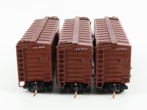 LOT of 3 N Scale Micro-Trains MTL UP Union Pacific 40' Boxcars