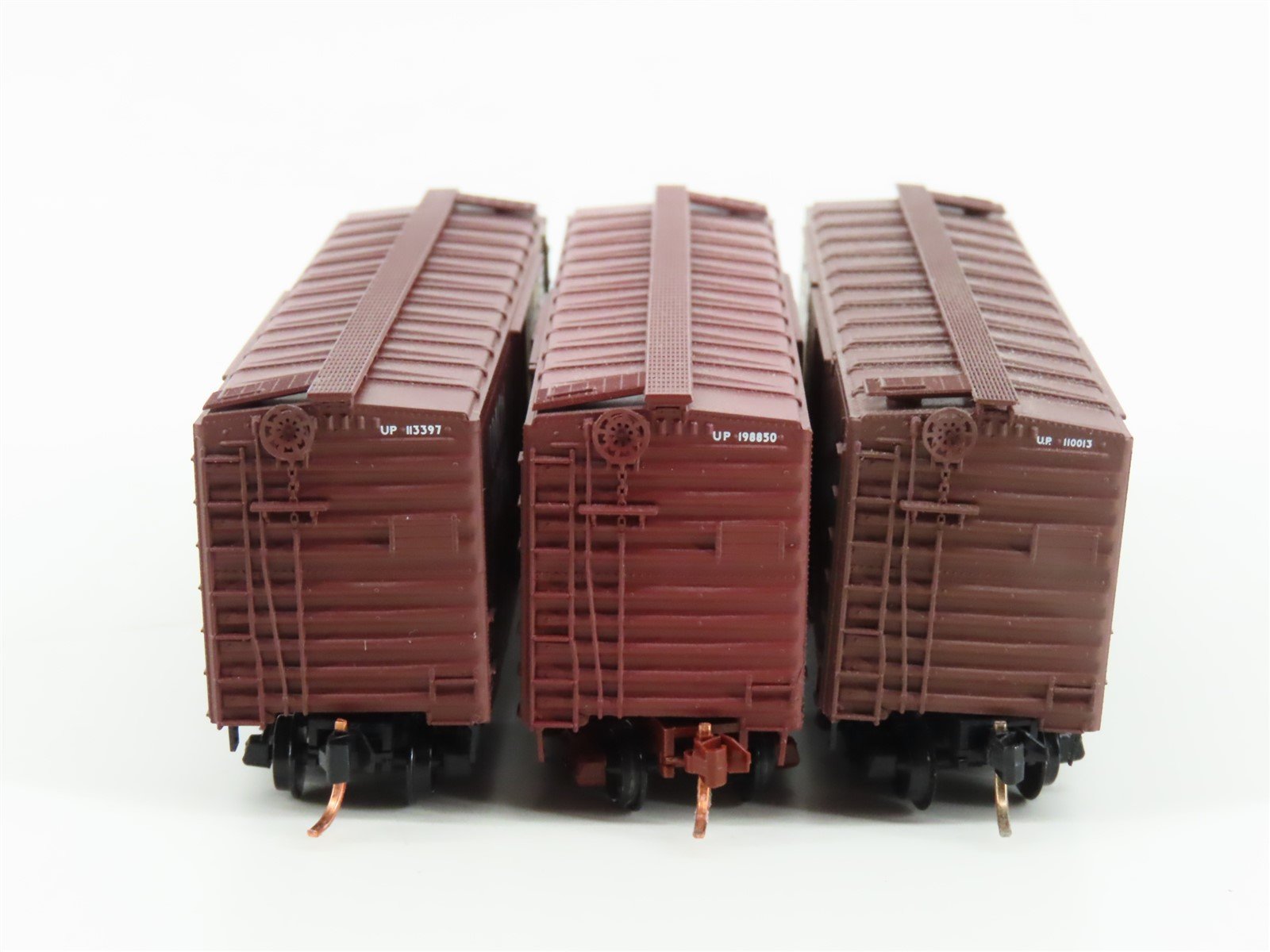 LOT of 3 N Scale Micro-Trains MTL UP Union Pacific 40' Boxcars