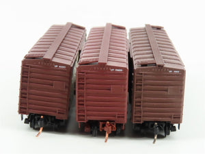 LOT of 3 N Scale Micro-Trains MTL UP Union Pacific 40' Boxcars