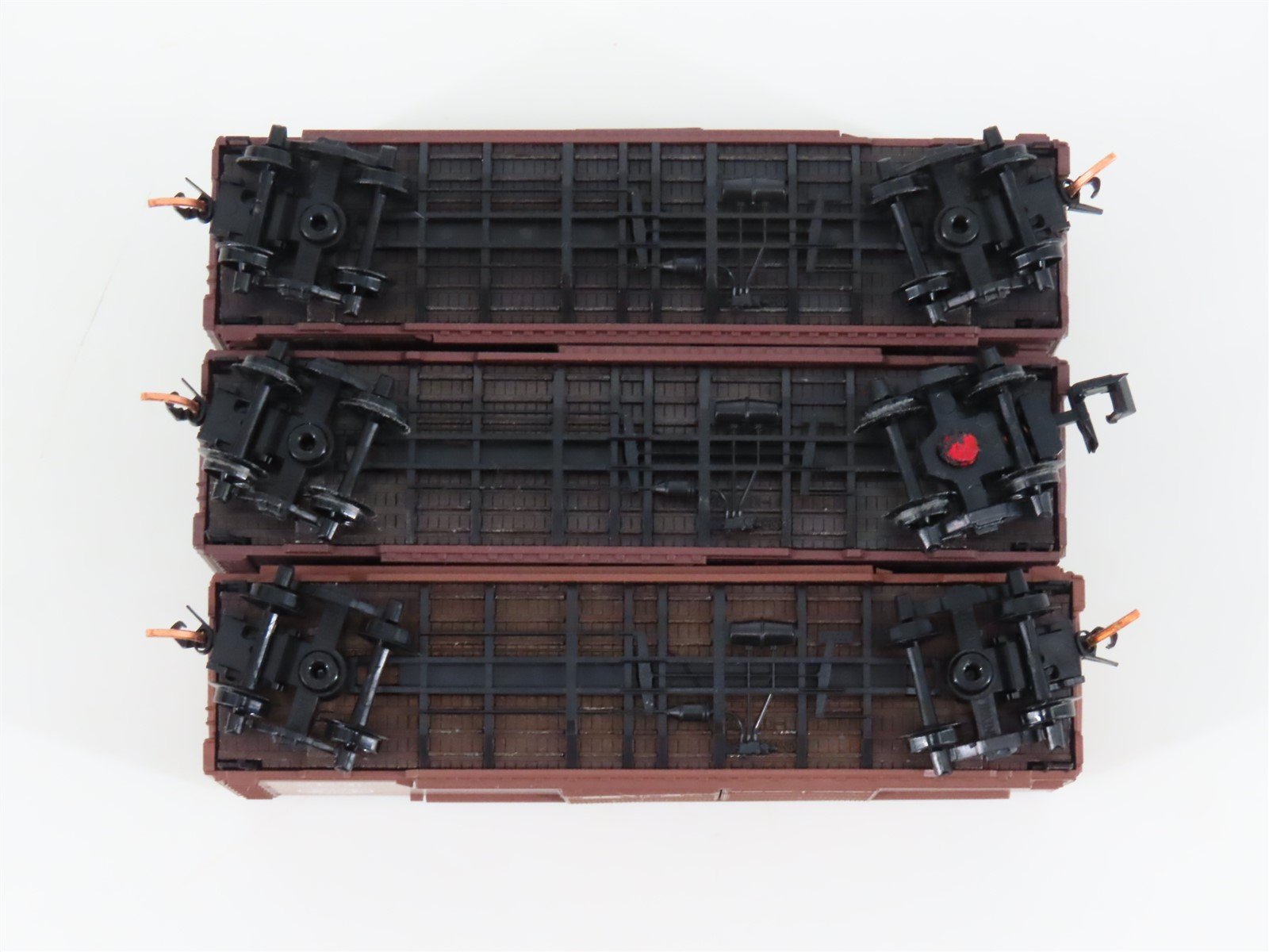 LOT of 3 N Scale Micro-Trains MTL MP/SP/RI Railways 40' Boxcars