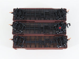 LOT of 3 N Scale Micro-Trains MTL MP/SP/RI Railways 40' Boxcars