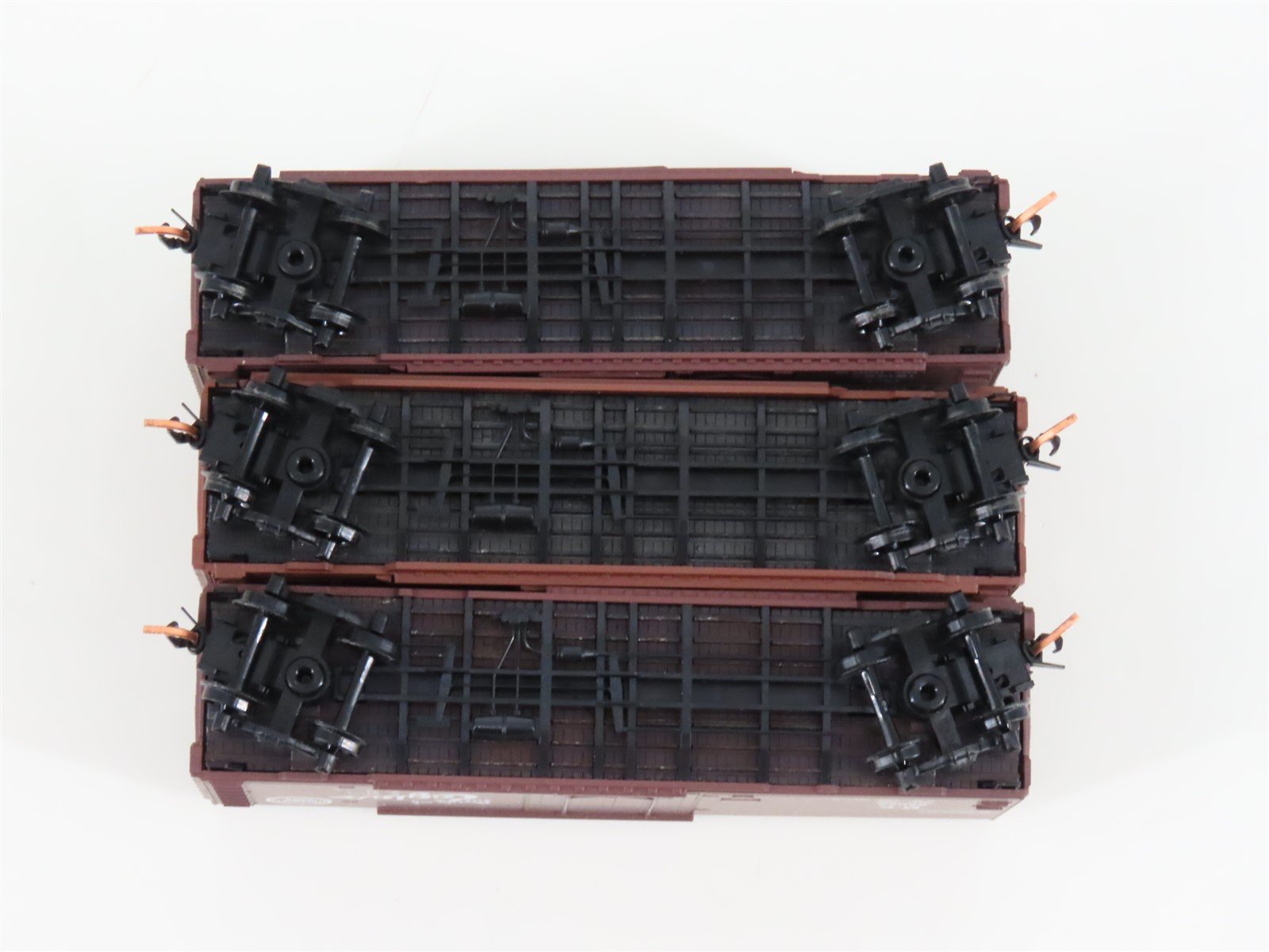 LOT of 3 N Scale Micro-Trains MTL MP/SP/RI Railways 40' Boxcars