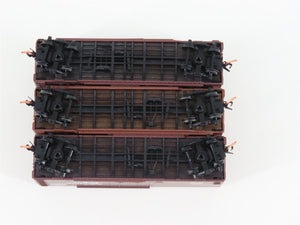 LOT of 3 N Scale Micro-Trains MTL SP/RI/MP Railways 40' Boxcars