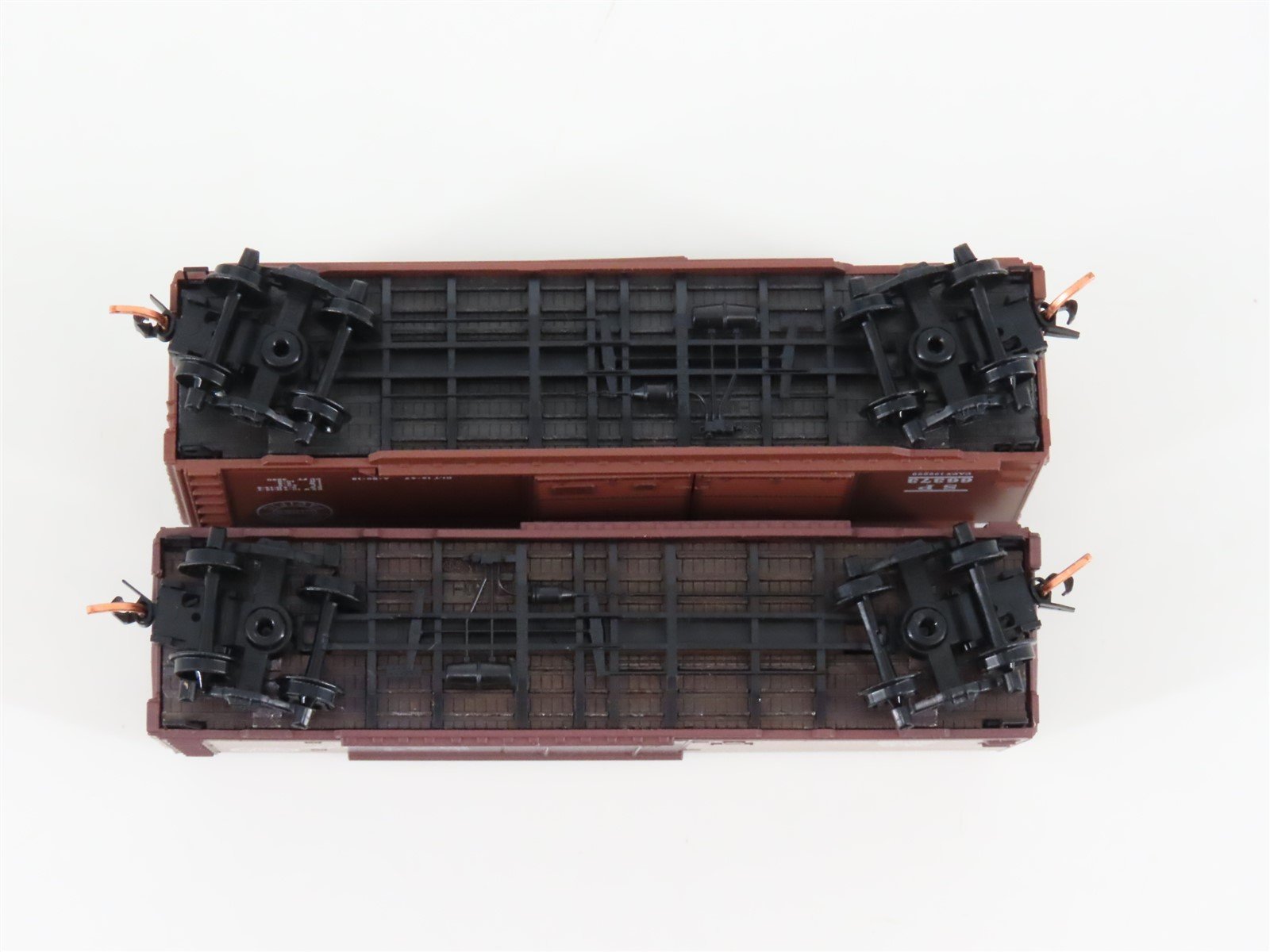 LOT of 2 N Scale Micro-Trains MTL MP/SP Missouri & Southern Pacific 40' Boxcars
