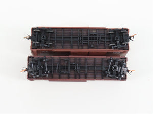 LOT of 2 N Scale Micro-Trains MTL MP/SP Missouri & Southern Pacific 40' Boxcars